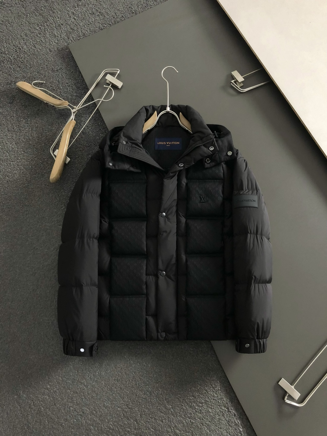 Loro Piana Down Jacket White Duck Down Black L