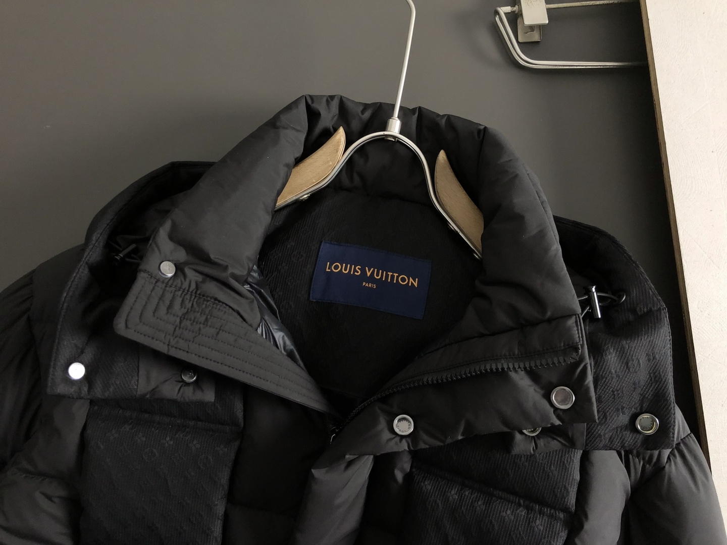 Loro Piana Down Jacket White Duck Down Black L