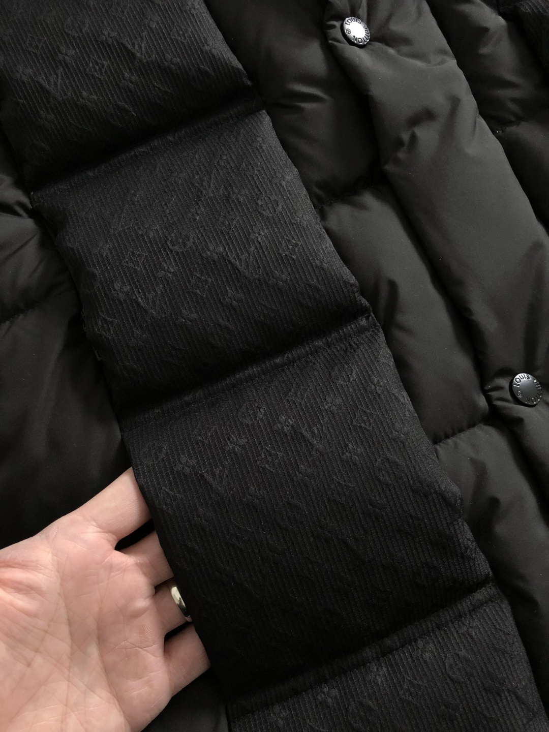 Loro Piana Down Jacket White Duck Down Black L