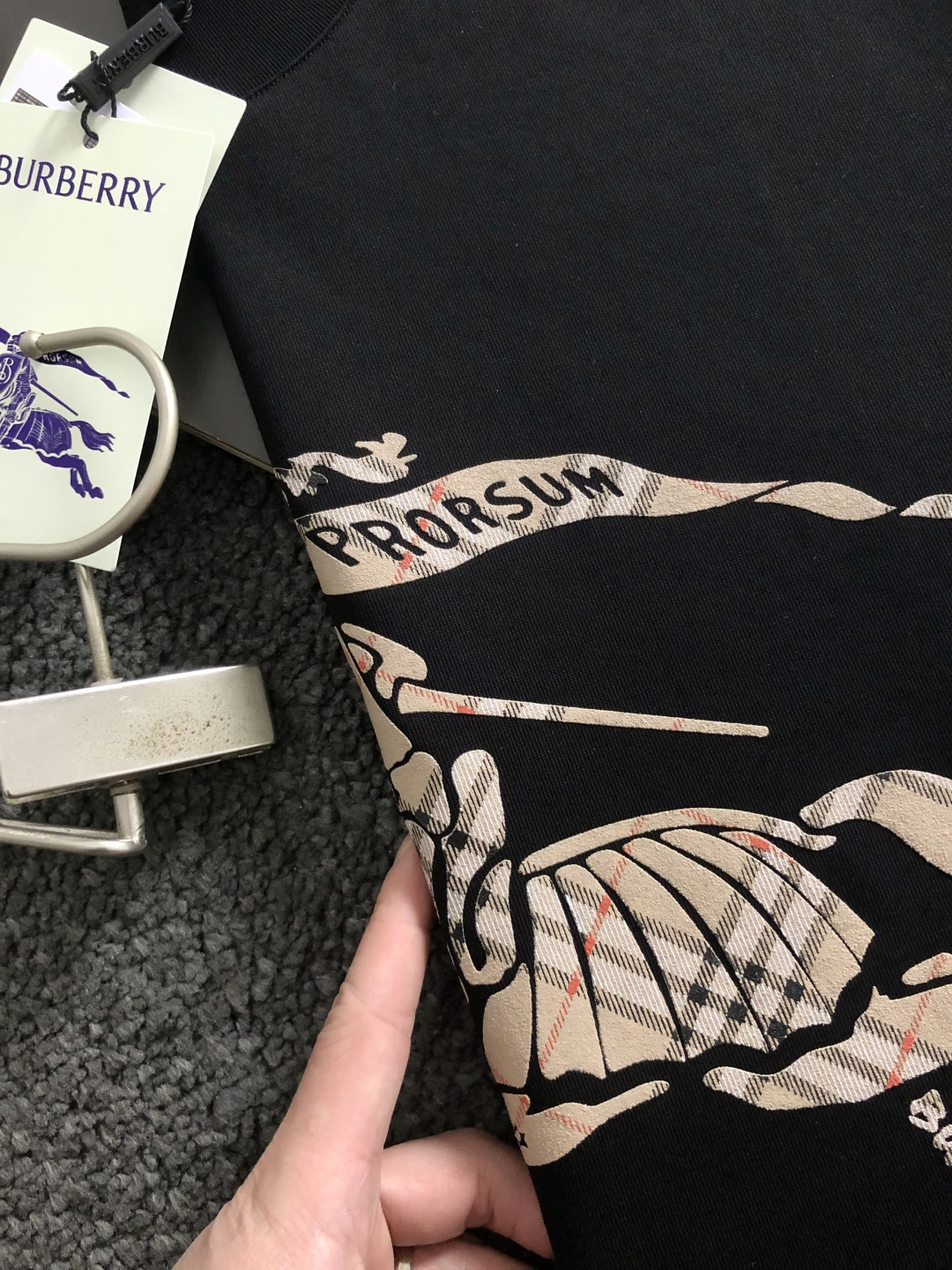 Burberry Jeans Black Printed M-l-xxxl