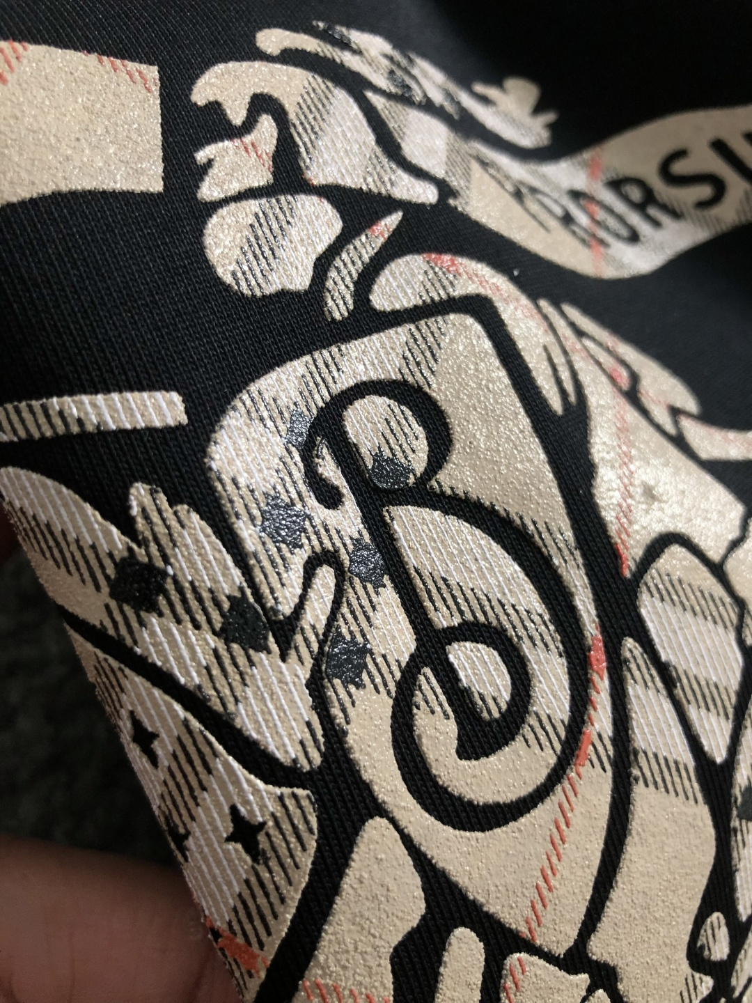 Burberry Jeans Black Printed M-l-xxxl