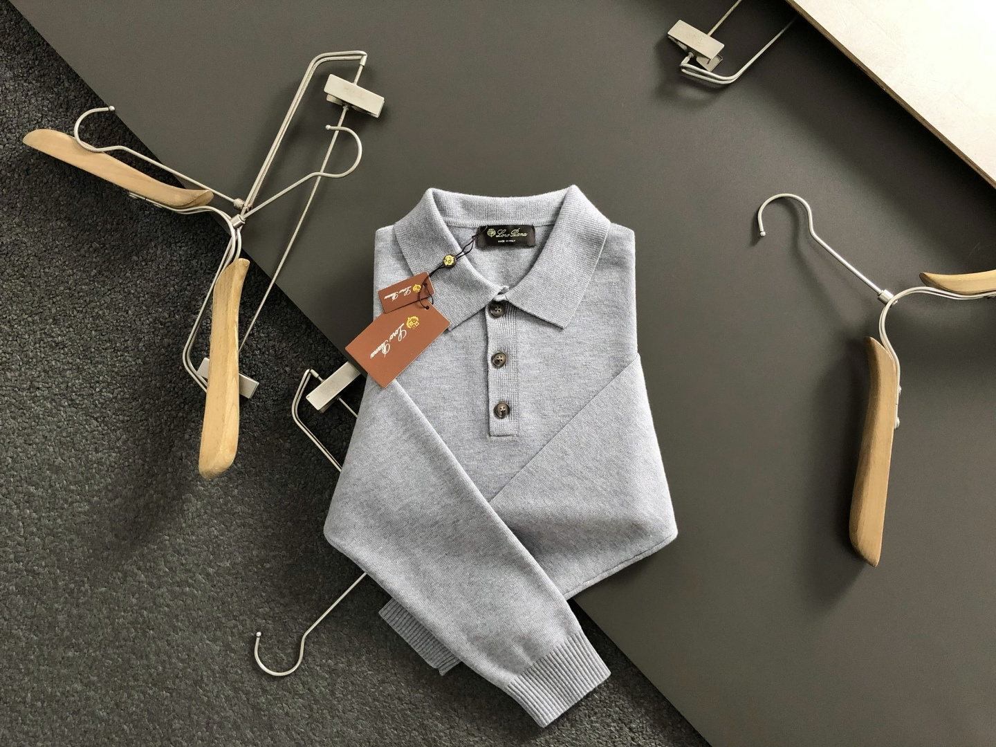 Loro Piana Jeans Wool Black S-l-xl