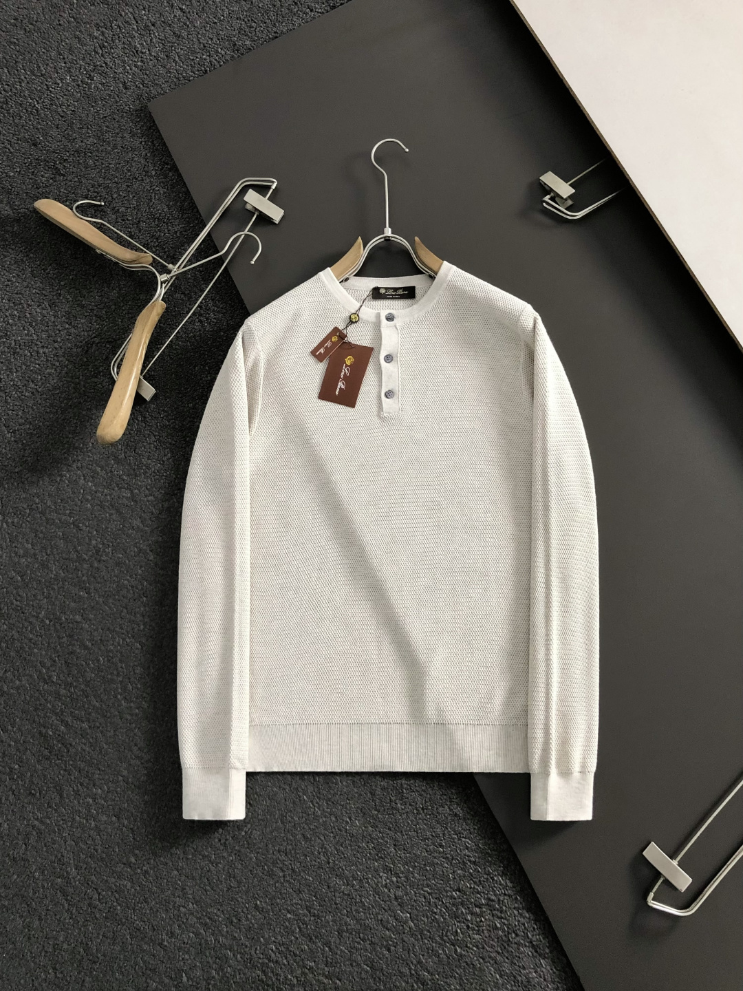 Loro Piana Jeans Wool Black S-l-xl