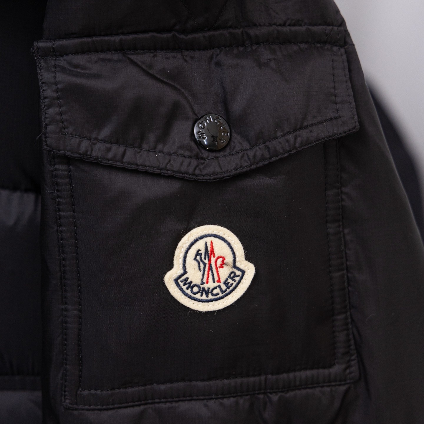 Moncler Male Basic Clothing Goose Down Black Hooded S-m-l-xl