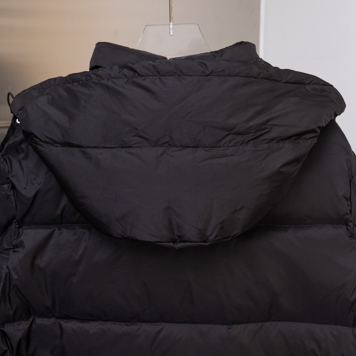 Moncler Male Basic Clothing Goose Down Black Hooded S-m-l-xl