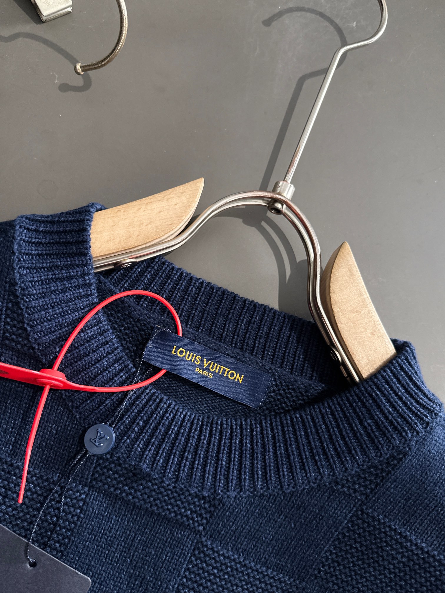 Louis Vuitton Couple Basic Clothing Wool White S-xl