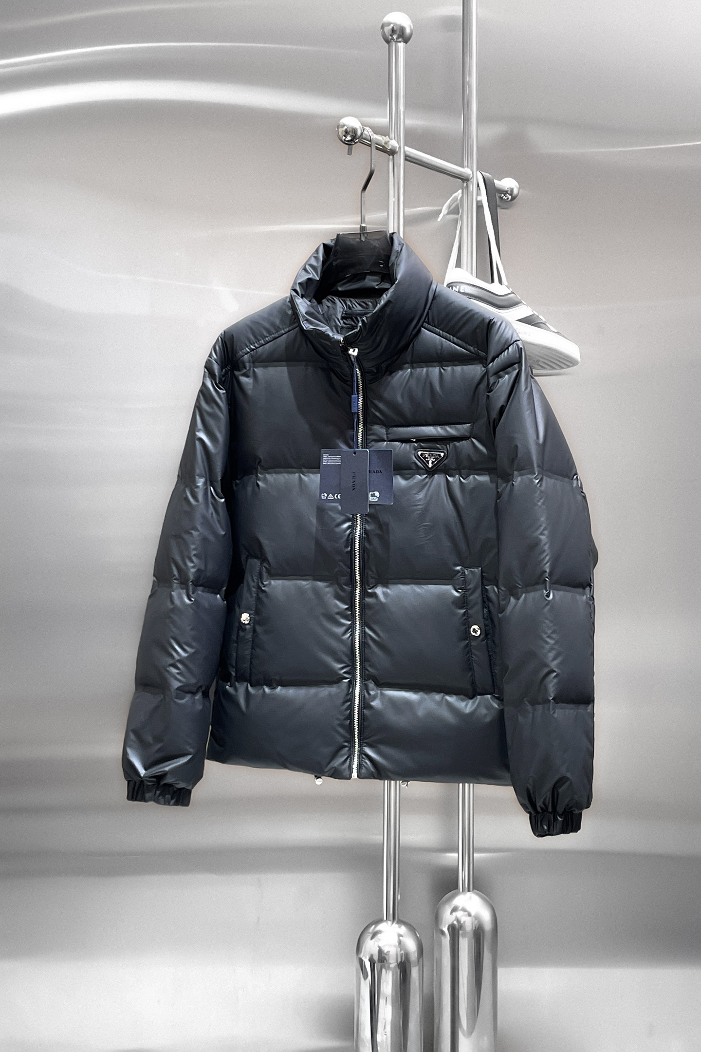 Prada Couple Down Jacket Goose Down M-l-xl