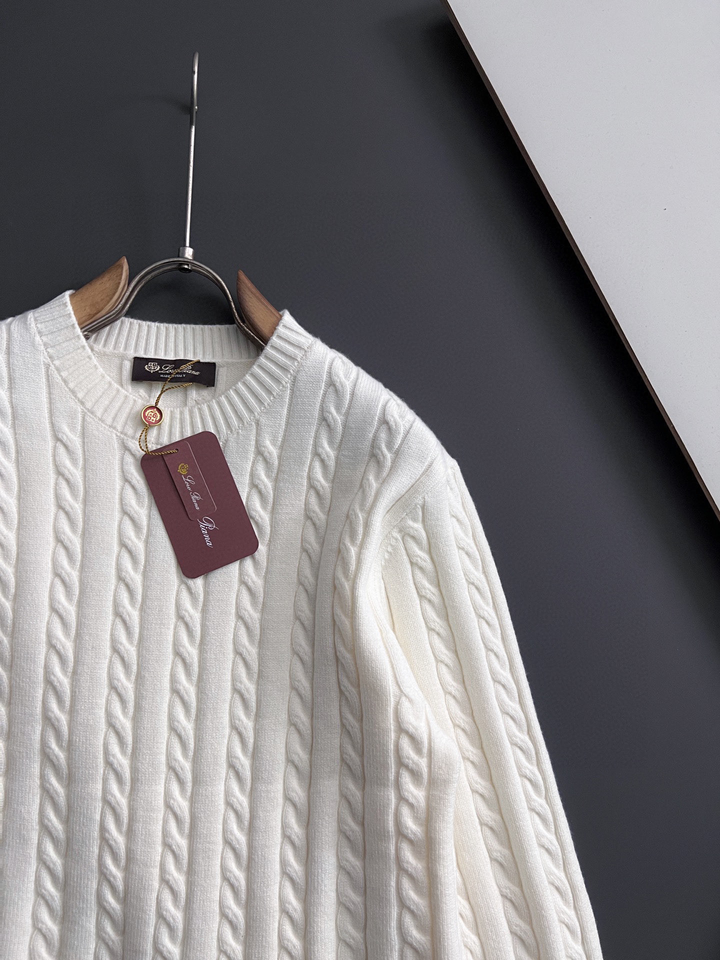 Loro Piana Couple Basic Clothing Wool Striped S-m-l-xl-xxl