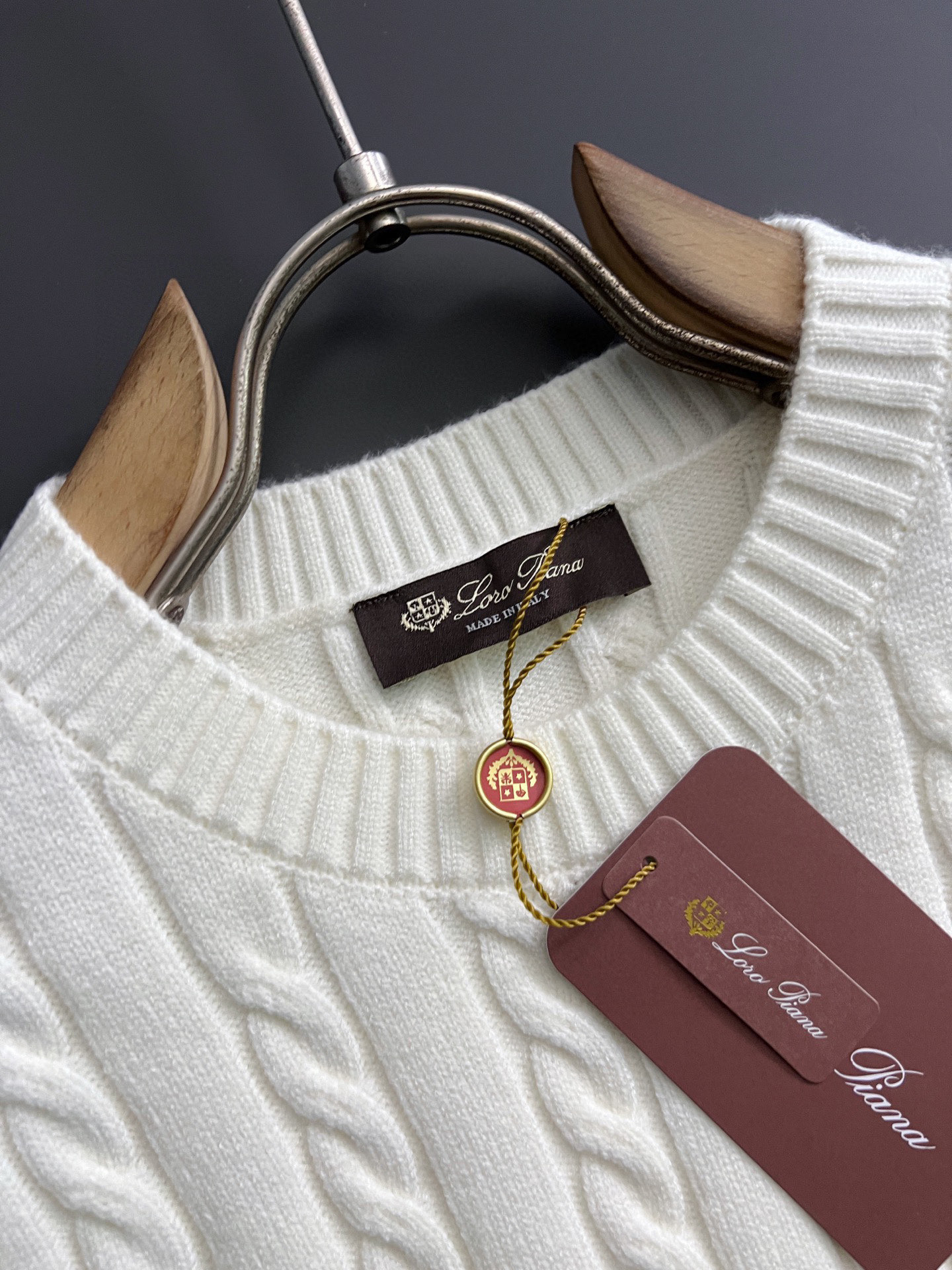 Loro Piana Couple Basic Clothing Wool Striped S-m-l-xl-xxl