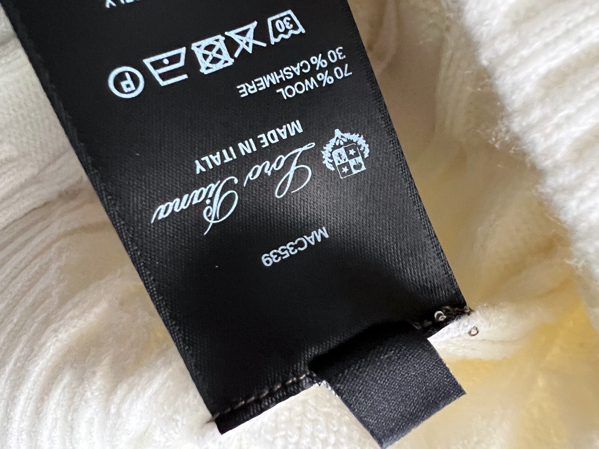 Loro Piana Couple Basic Clothing Wool Striped S-m-l-xl-xxl