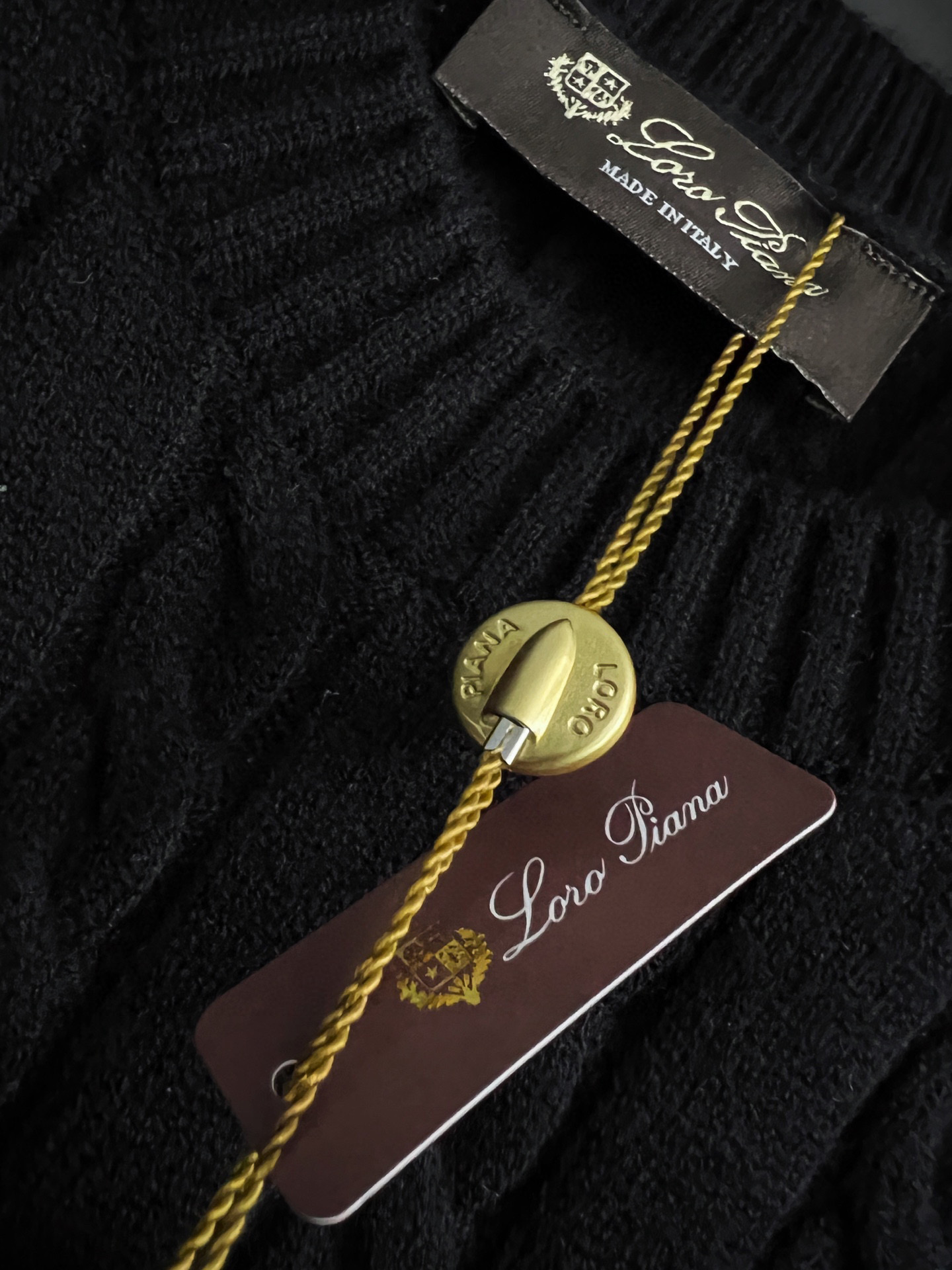 Loro Piana Couple Basic Clothing Wool Striped S-m-l-xl-xxl