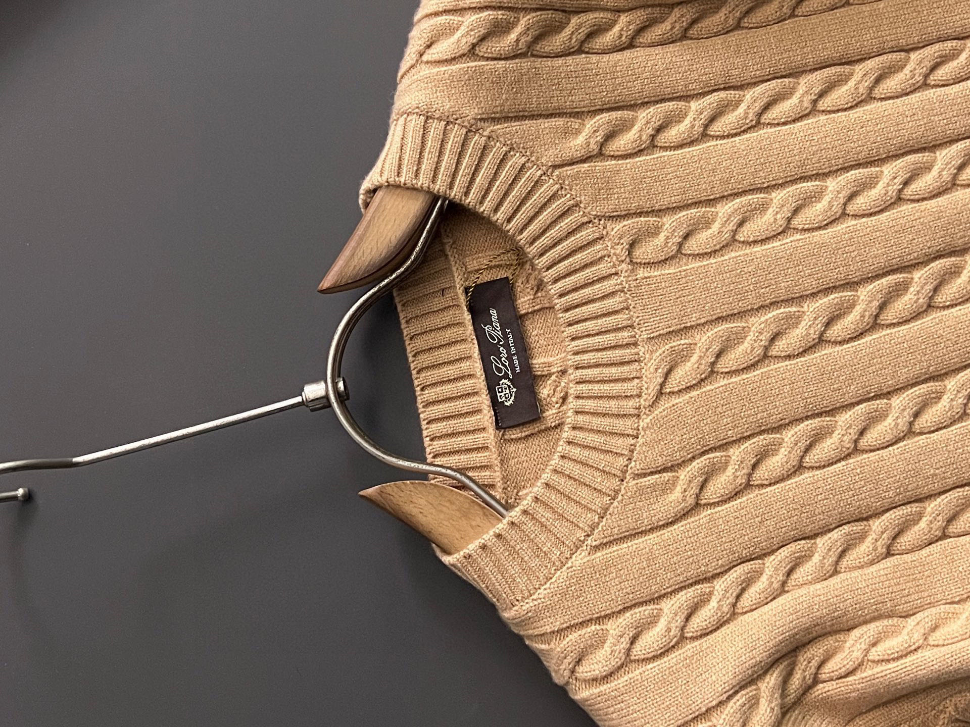 Loro Piana Couple Basic Clothing Wool Striped S-m-l-xl-xxl