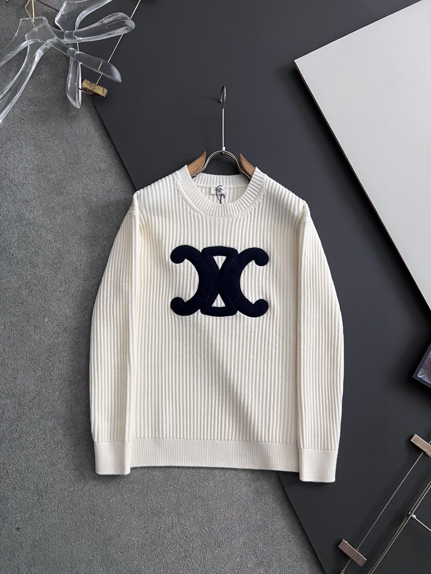 Couple Basic Clothing Wool Striped M-l-xl