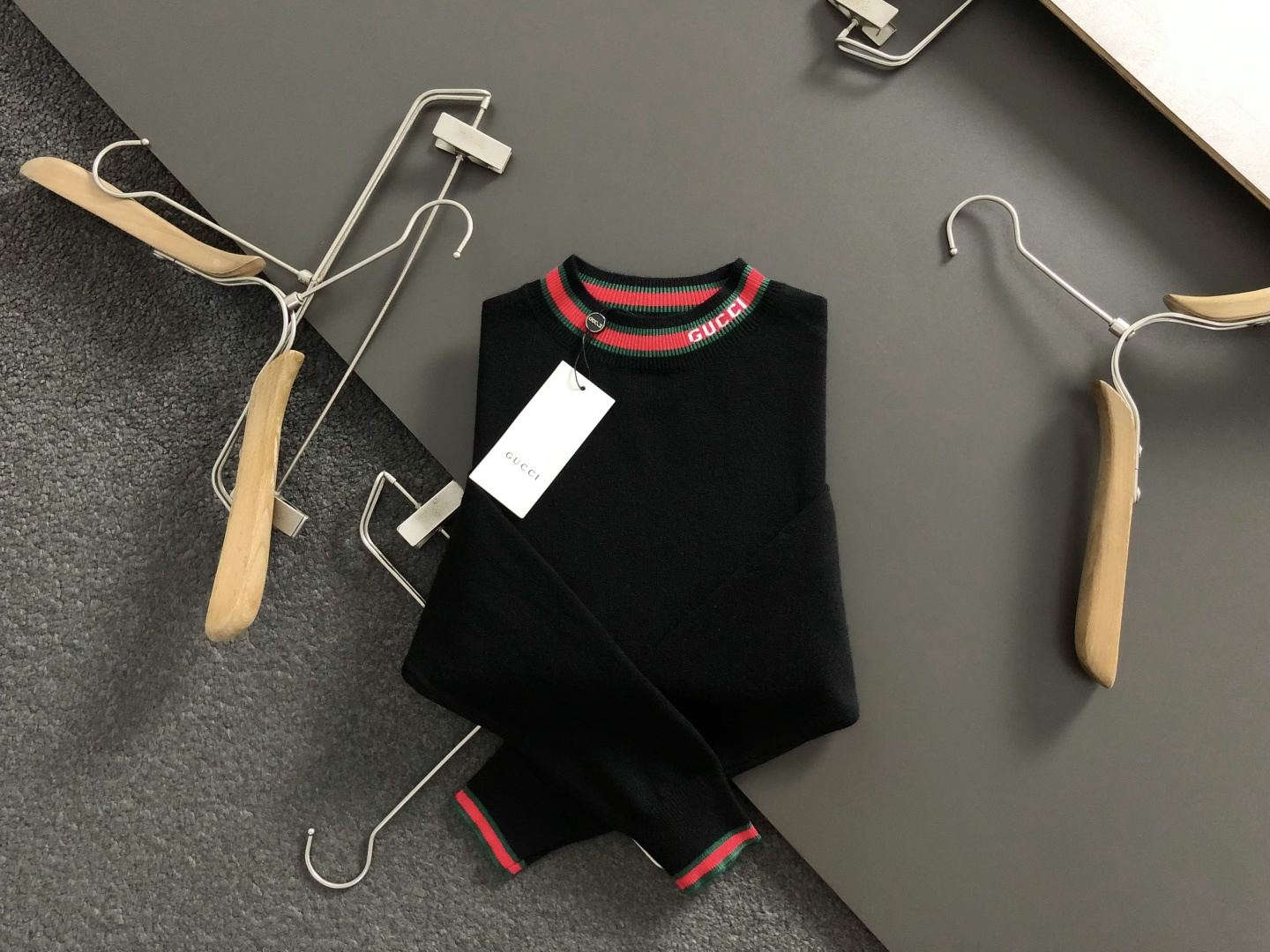 Gucci Jeans Wool Black M-l-xxxl