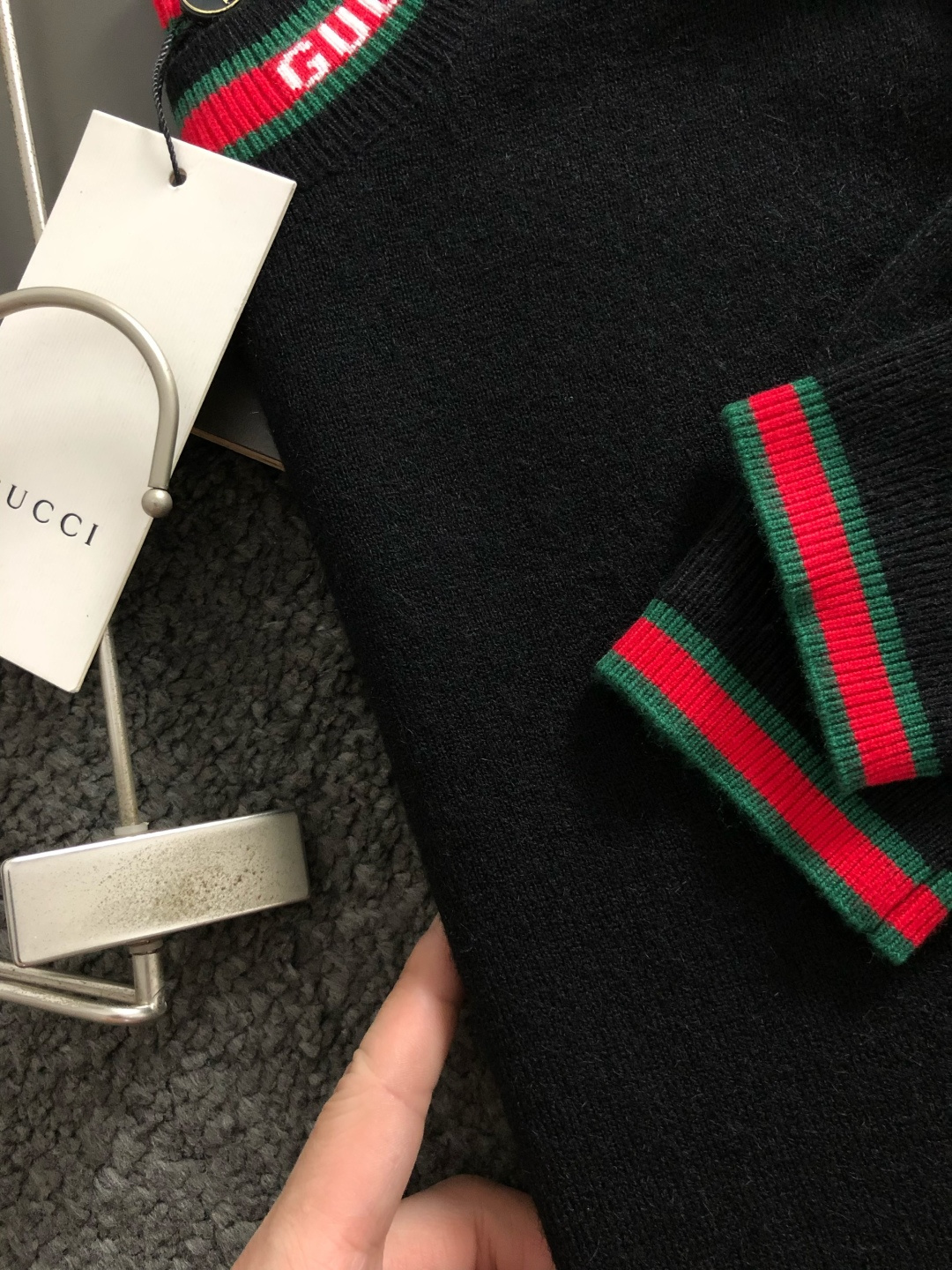 Gucci Jeans Wool Black M-l-xxxl