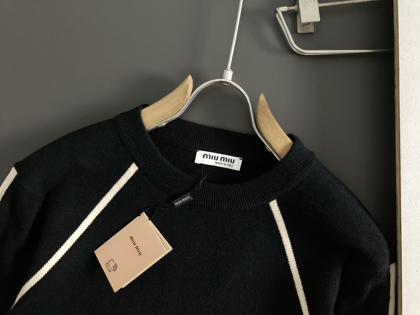 Miu Miu Jeans Wool Black M-l-xxxl