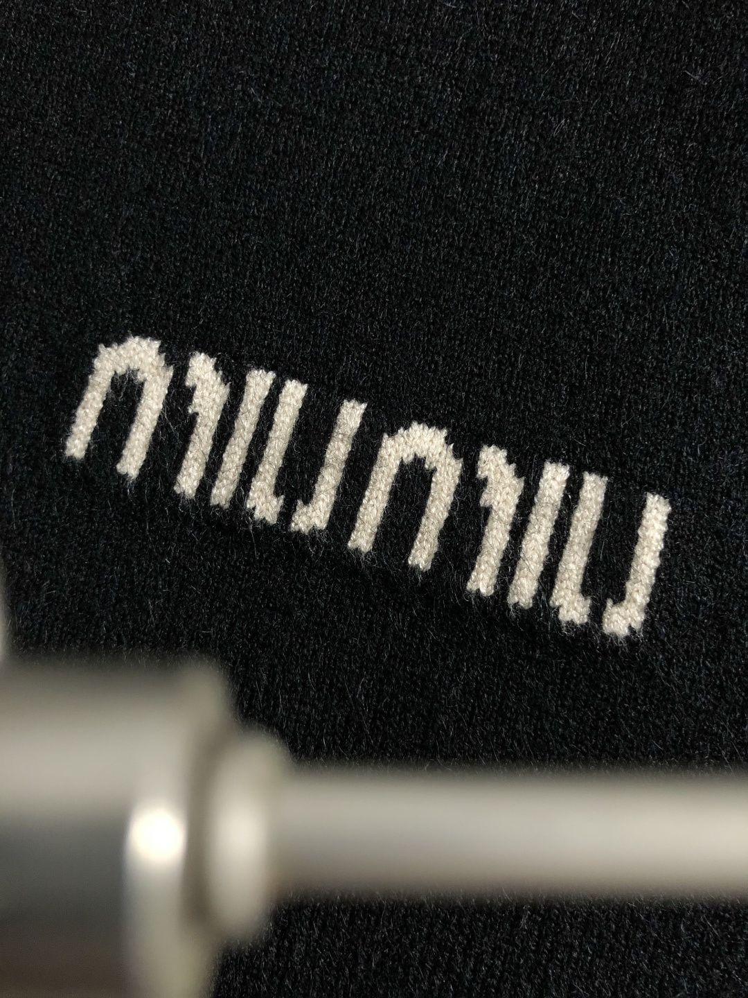 Miu Miu Jeans Wool Black M-l-xxxl