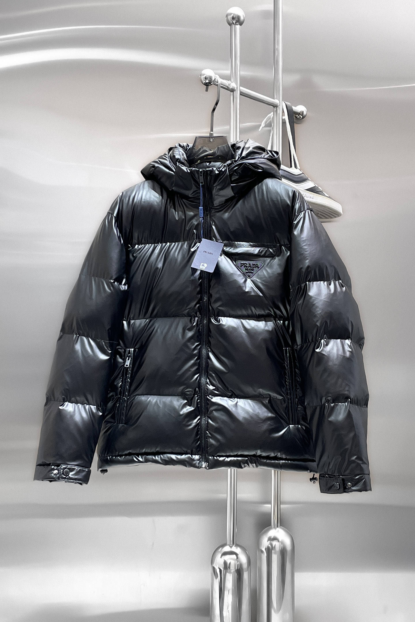 Prada Couple Down Jacket Goose Down M-l-xl