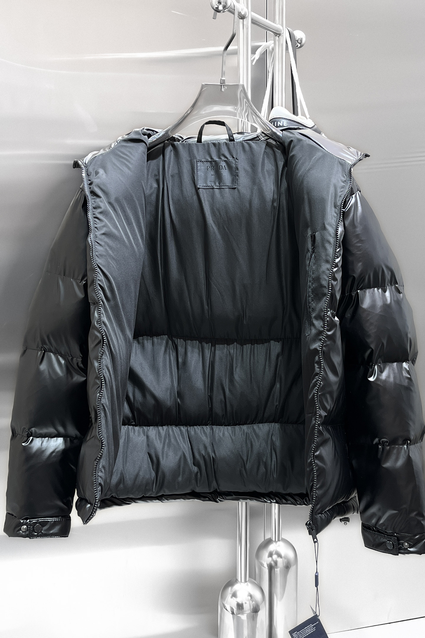 Prada Couple Down Jacket Goose Down M-l-xl