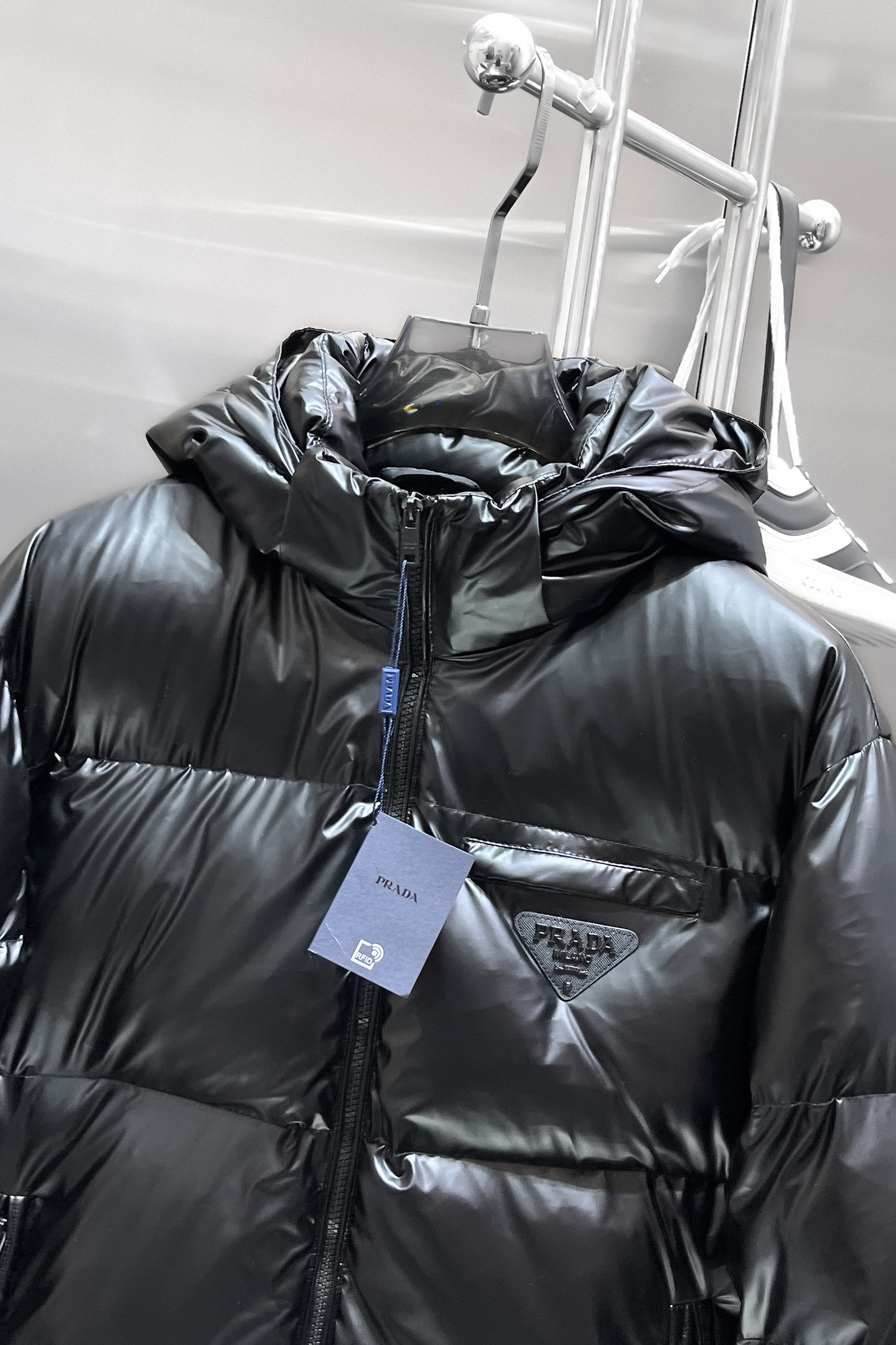 Prada Couple Down Jacket Goose Down M-l-xl