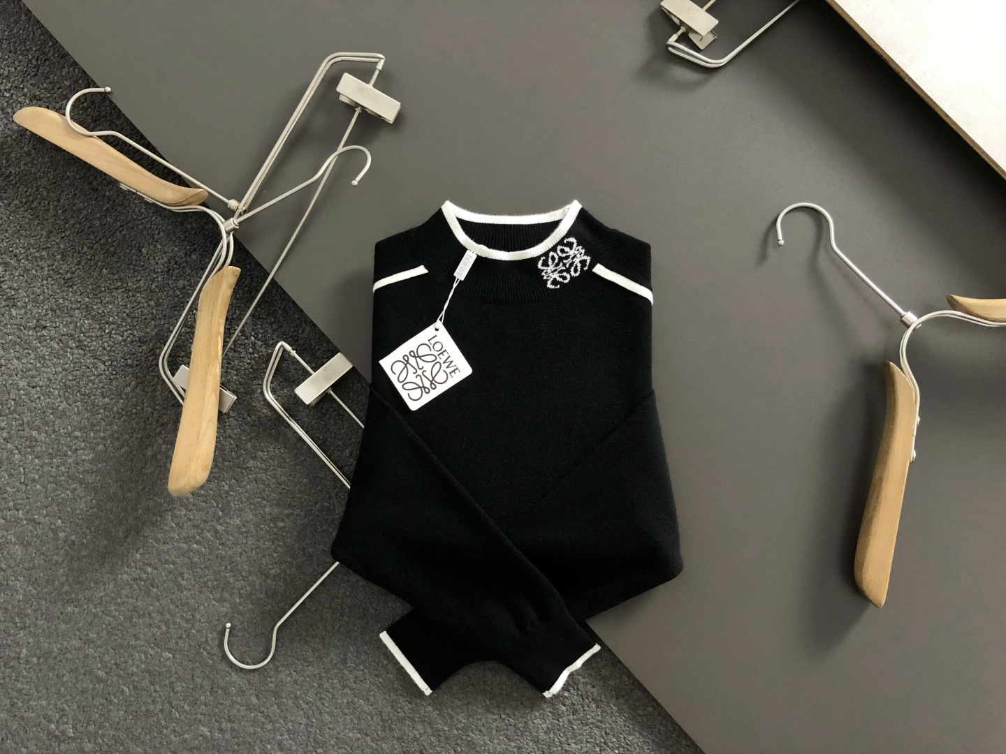 Loewe Jeans Wool Black M-l-xxxl