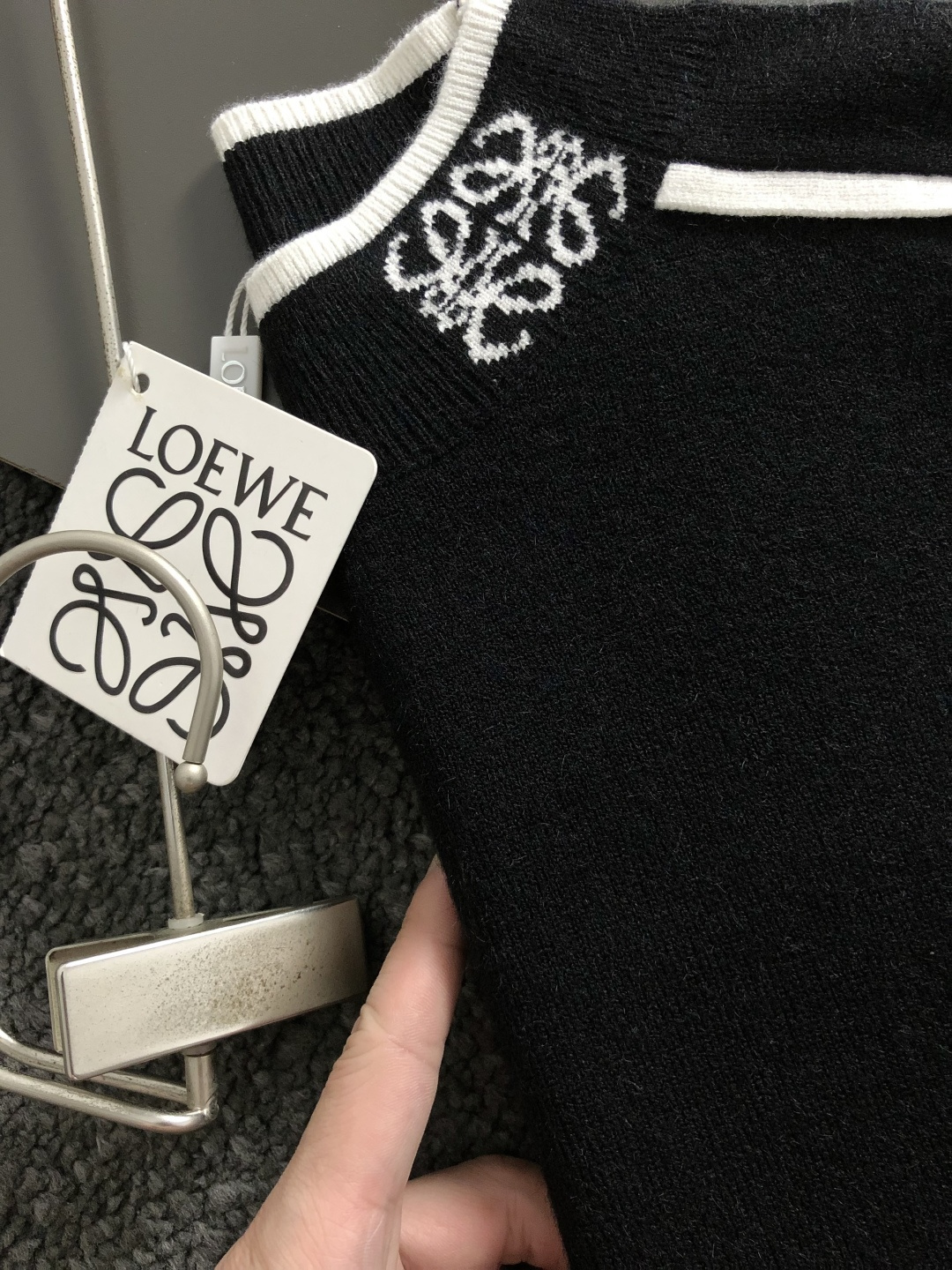 Loewe Jeans Wool Black M-l-xxxl