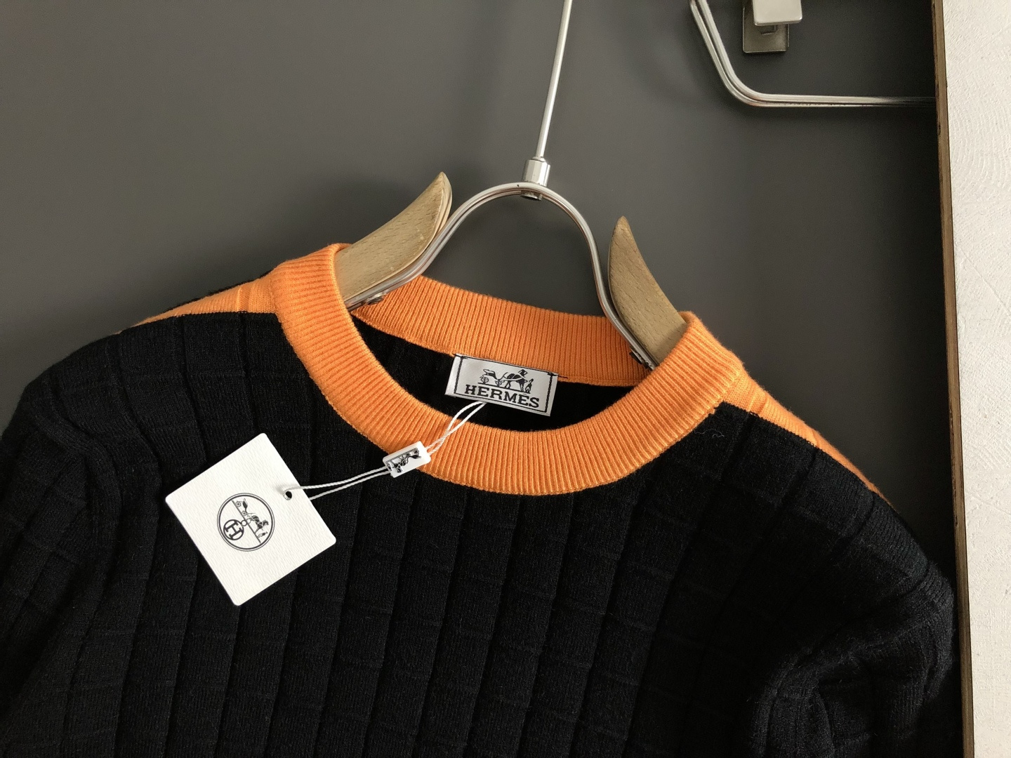 Hermès Jeans Wool Black S-m-l-xxxl