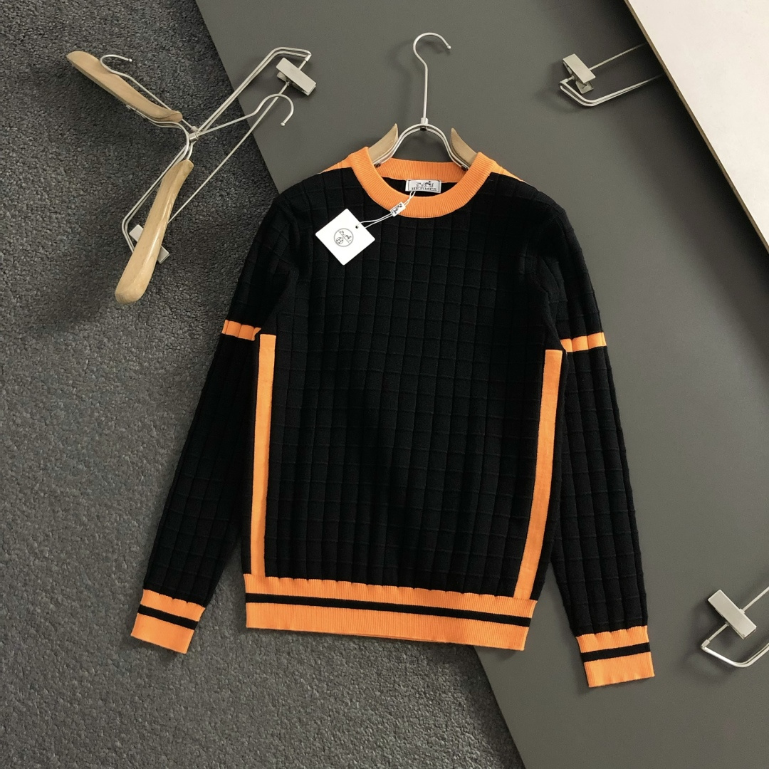 Hermès Jeans Wool Black S-m-l-xxxl