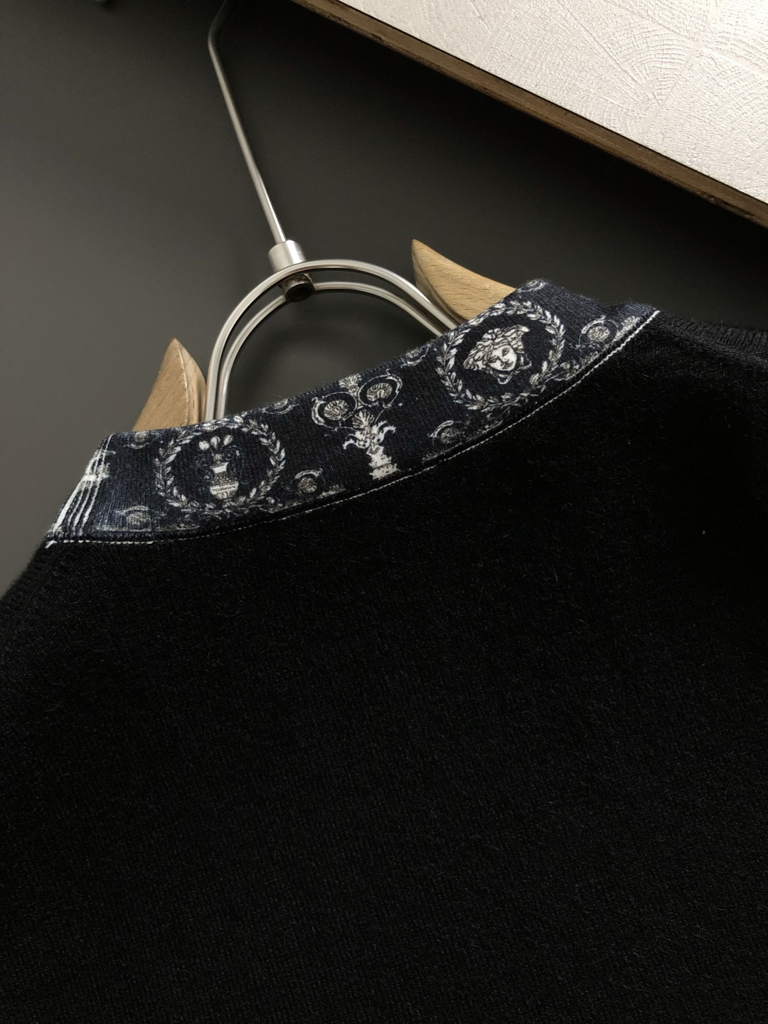 Versace Jeans Wool Black Printed S-m-l-xxxl