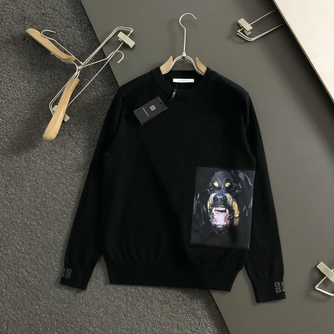 Givenchy Jeans Wool Black M-l-xxxl