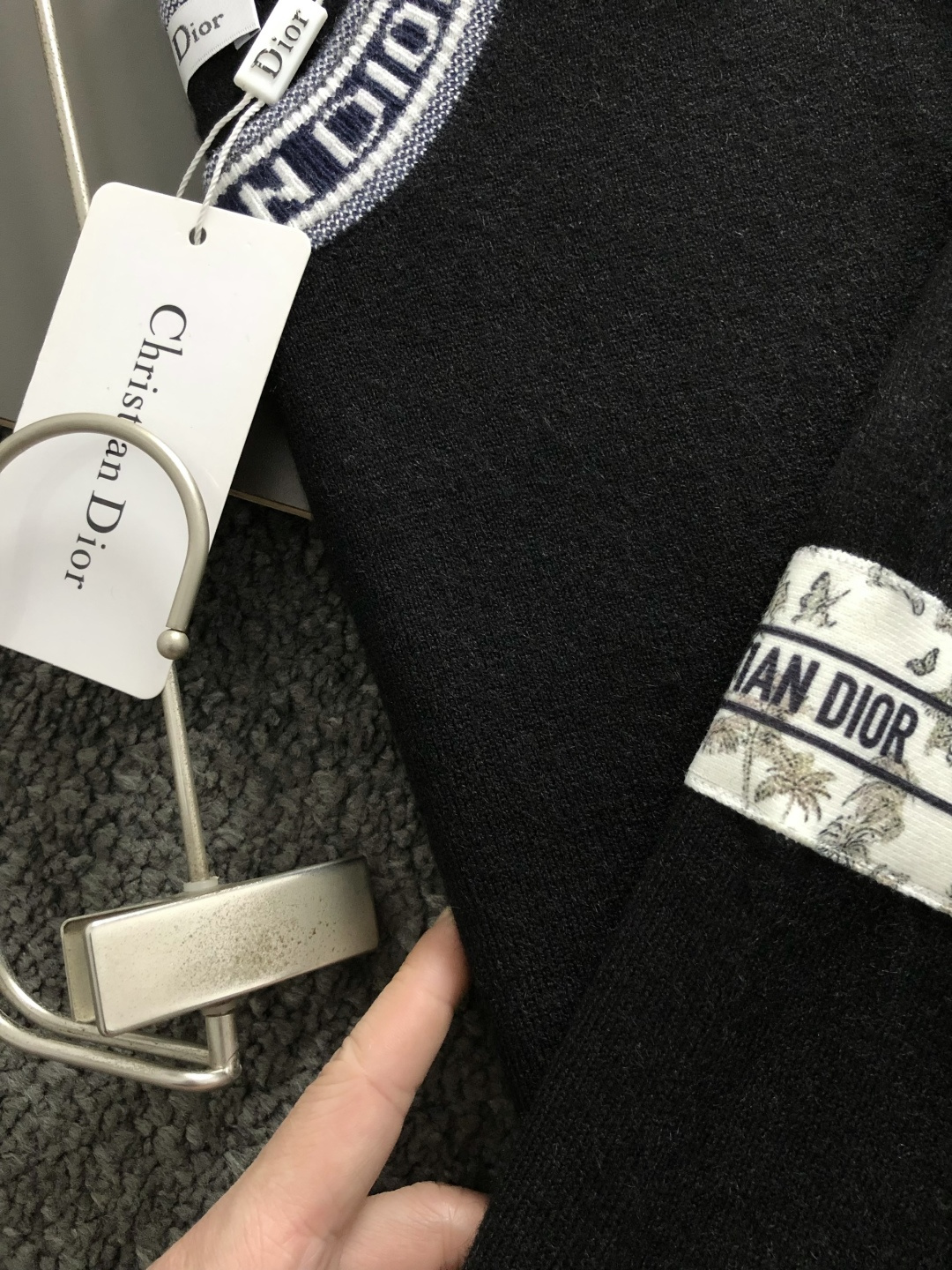 Dior Jeans Wool Black M-l-xxxl