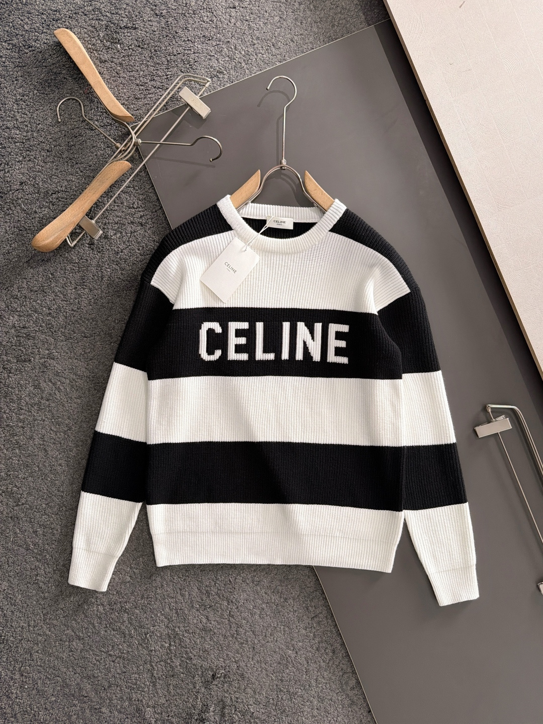 Basic Clothing Wool Striped M-l-xl