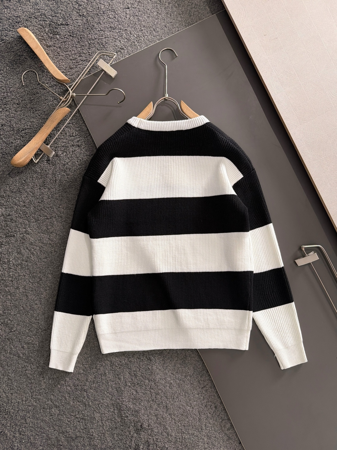 Basic Clothing Wool Striped M-l-xl
