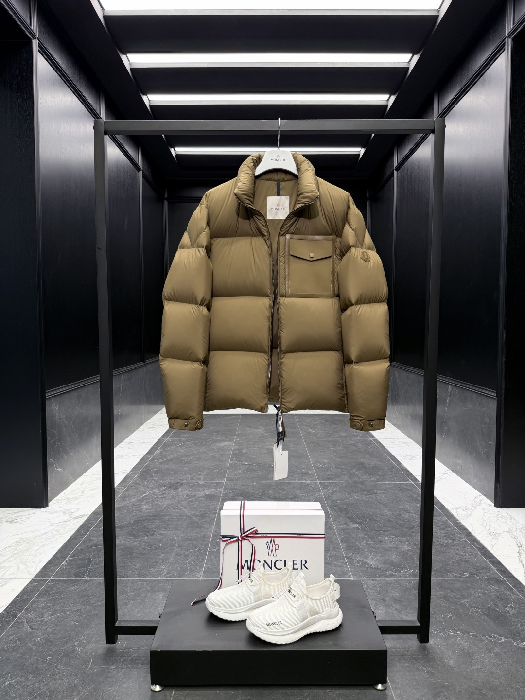 Moncler Male Jacket Goose Down Black S-m-l