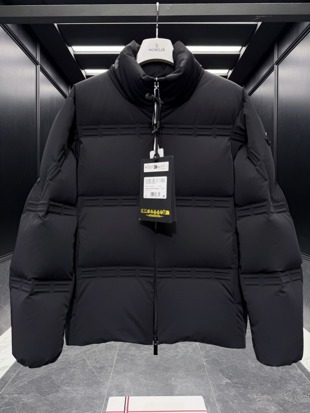 Moncler Female Jacket Black Couple Style S-m-l
