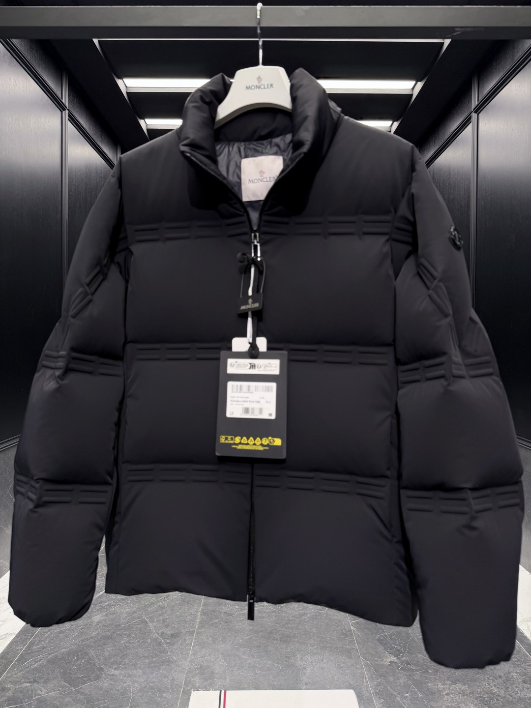 Moncler Female Jacket Black Couple Style S-m-l