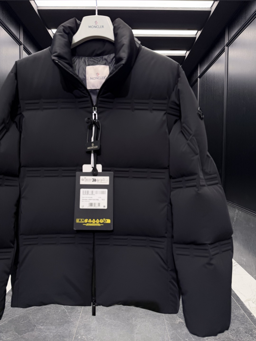 Moncler Female Jacket Black Couple Style S-m-l
