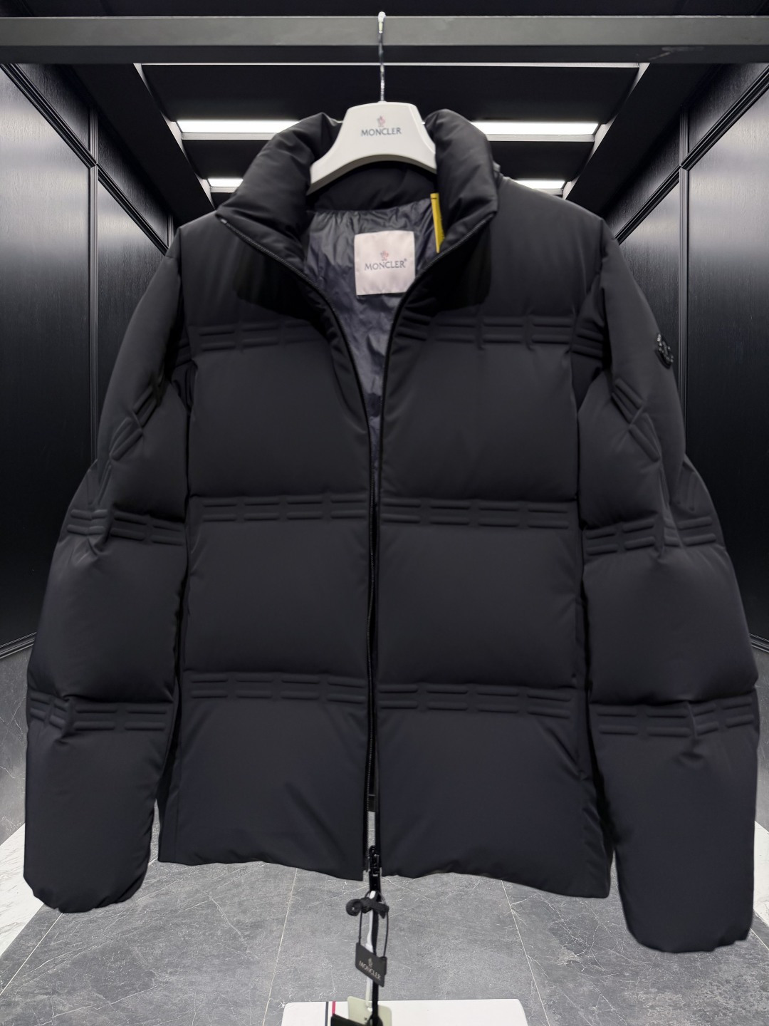 Moncler Female Jacket Black Couple Style S-m-l