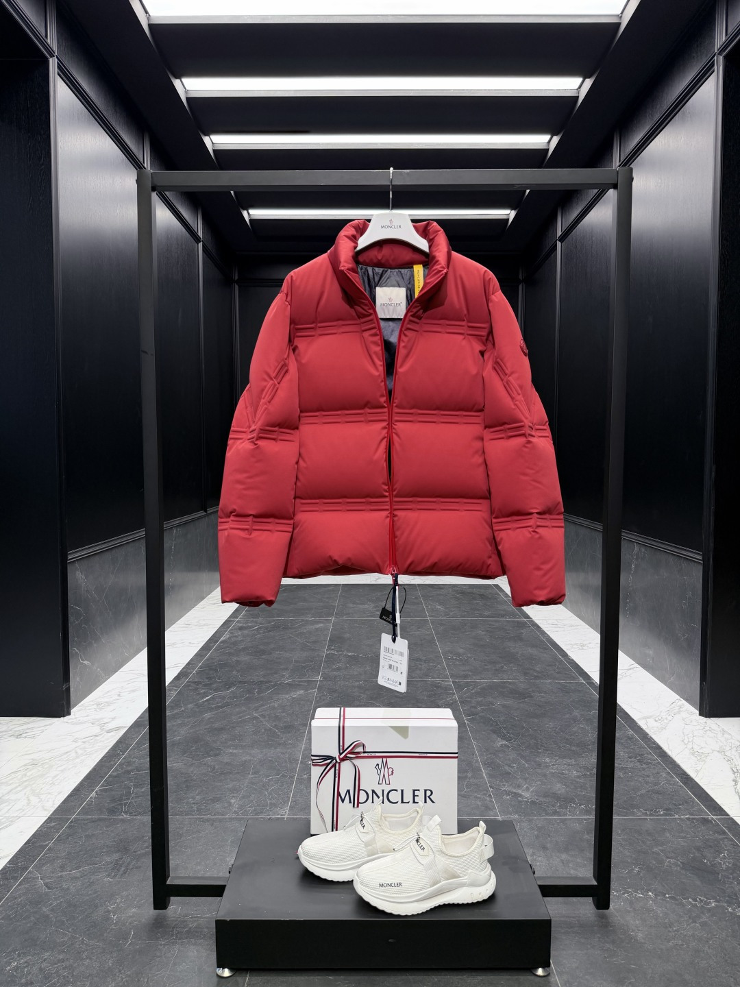 Moncler Female Jacket Black Couple Style S-m-l