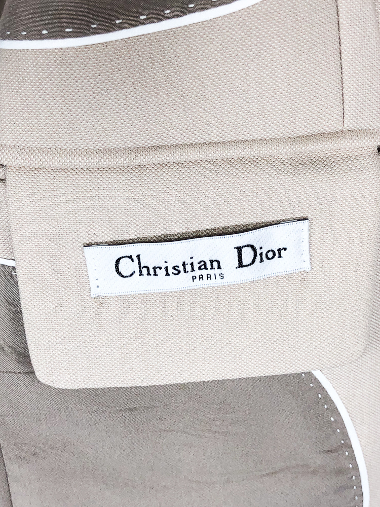 Dior Male Basic Clothing Cotton Gray Slim Fit L-175130