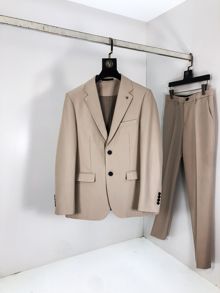 Dior Male Basic Clothing Cotton Gray Slim Fit L-175130