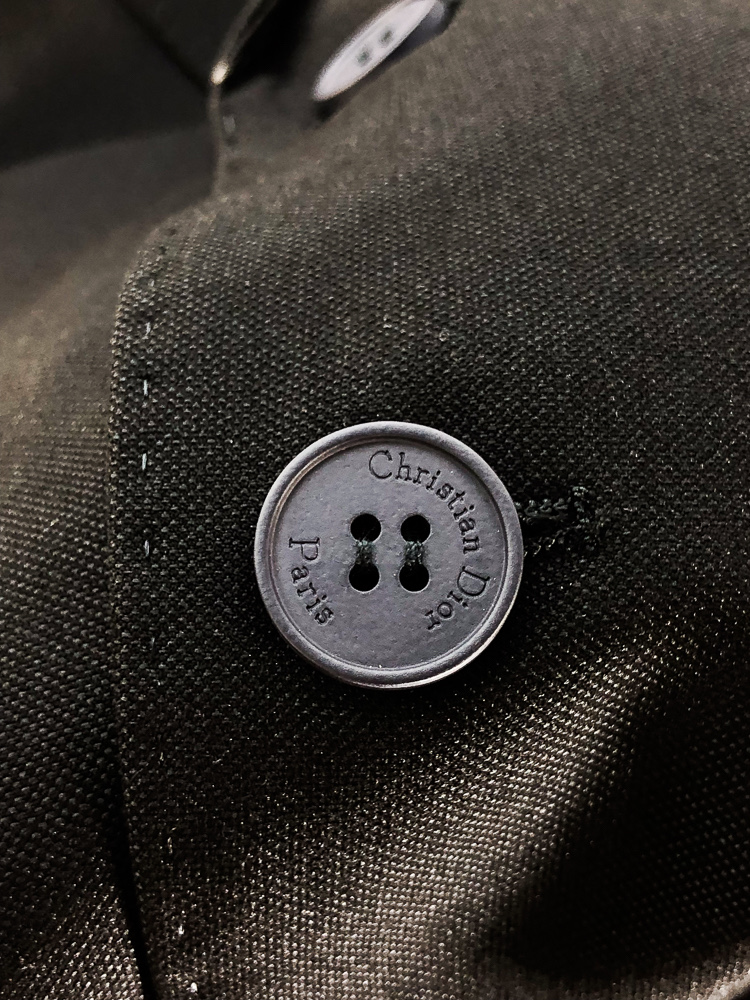 Dior Male Basic Clothing Cotton Gray Slim Fit L-175130