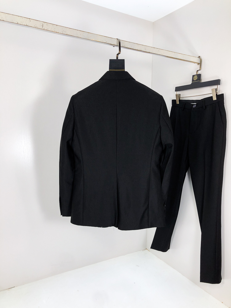 Dior Male Basic Clothing Cotton Gray Slim Fit L-175130