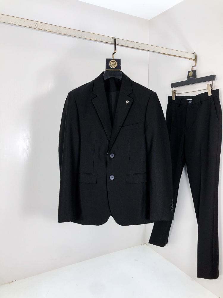 Dior Male Basic Clothing Cotton Gray Slim Fit L-175130