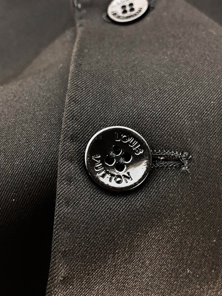 Louis Vuitton Male Basic Clothing Cotton Gray Slim Fit L-175130