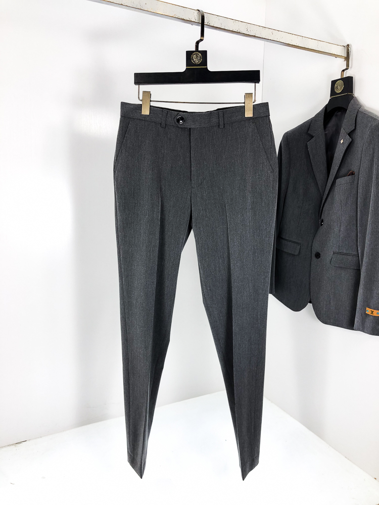 Louis Vuitton Male Basic Clothing Cotton Gray Slim Fit L-175130