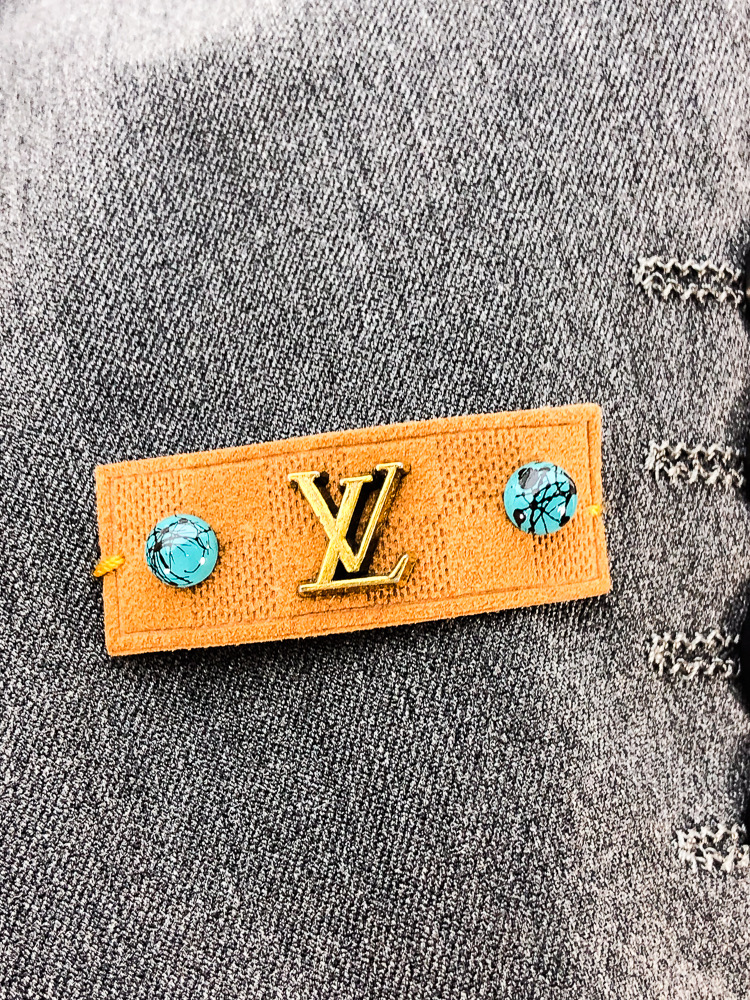 Louis Vuitton Male Basic Clothing Cotton Gray Slim Fit L-175130