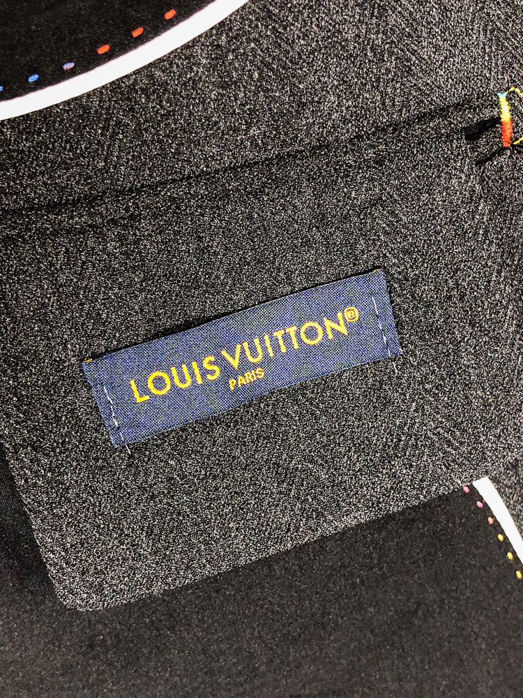 Louis Vuitton Male Basic Clothing Cotton Gray Slim Fit L-175130