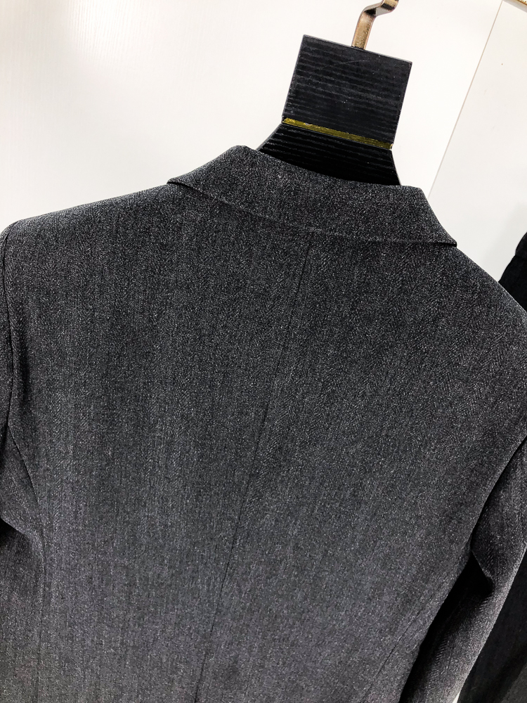 Louis Vuitton Male Basic Clothing Cotton Gray Slim Fit L-175130