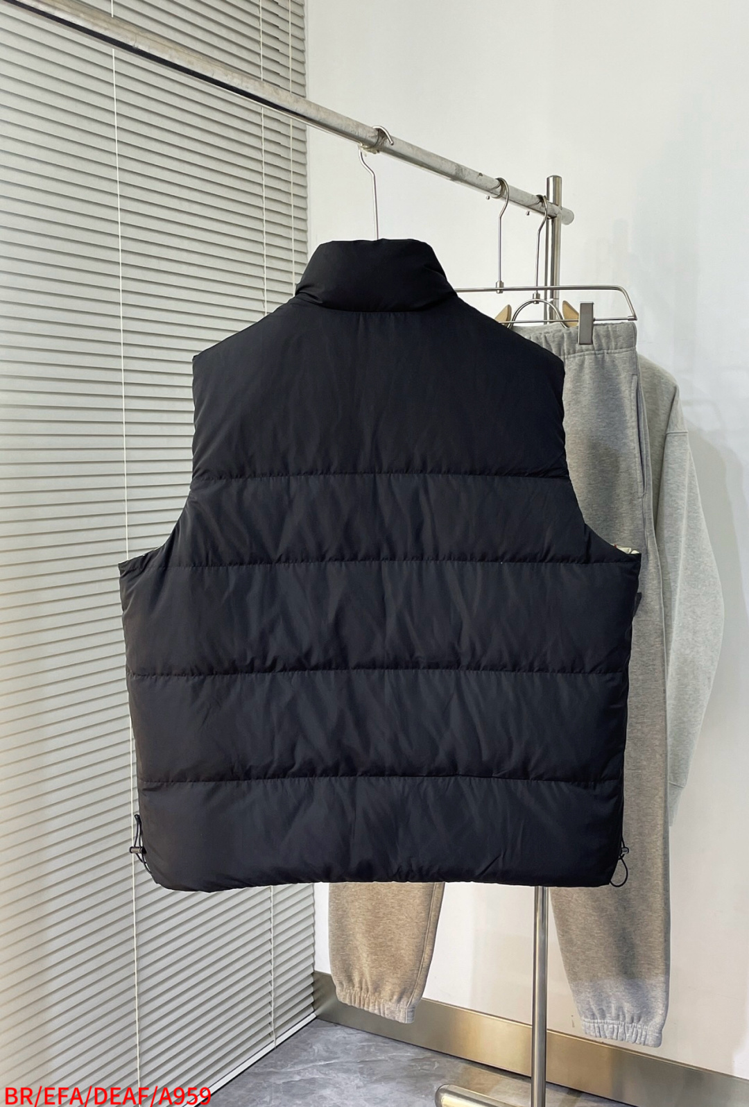 Burberry Couple Down Vest Cotton Plaid M-xl